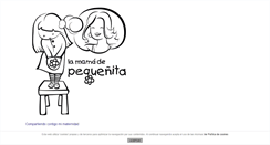 Desktop Screenshot of lamamadepequenita.com